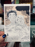 Happy Endings with OK Comics Exclusive Signed Print by Lucie Bryon