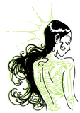 Skin Deep with OK Comics Exclusive Signed Print by Flo Woolley