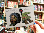 2000AD Encyclopedia with OK Comics Exclusive Signed Print by Scott Montgomery and Anna Readman