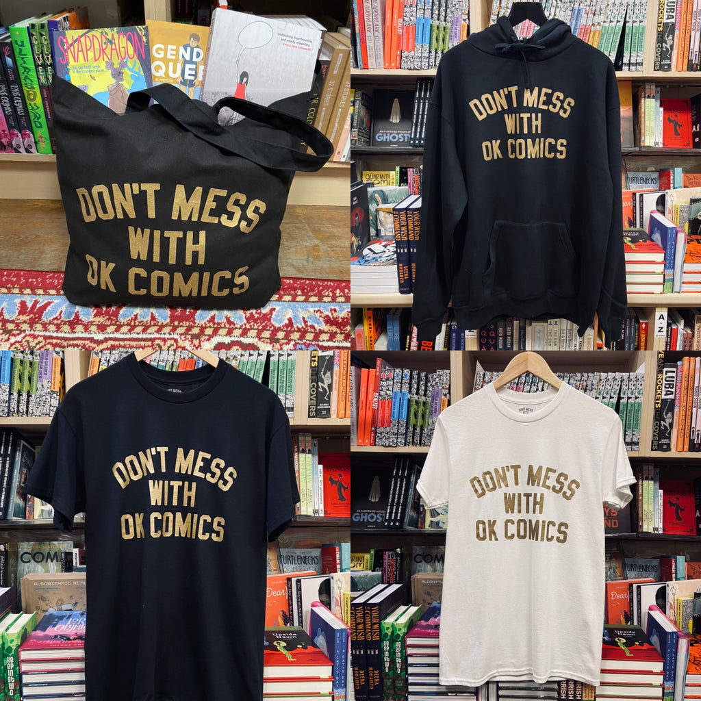 Comic Merch 'Golden Age' Don't Mess With OK Comics Merch!