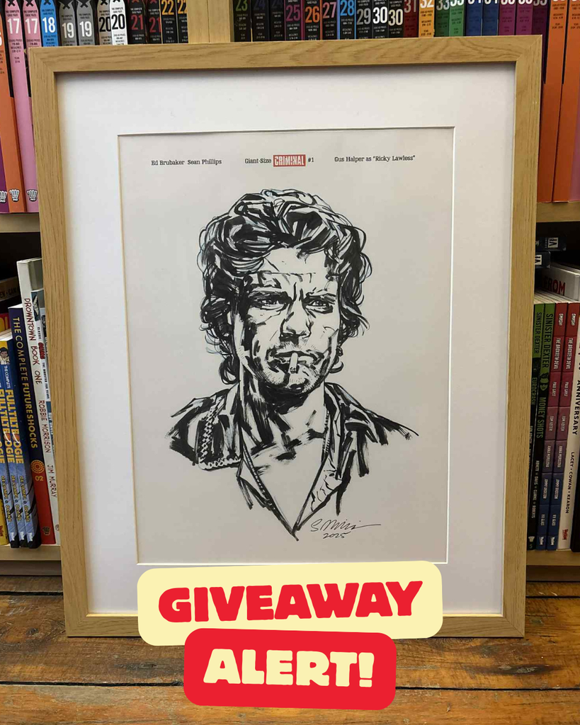 Giant-Size Criminal Original Art Giveaway!