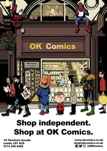 Christmas Shopping at OK Comics