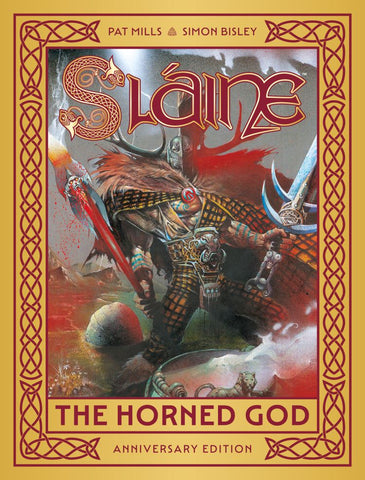 Pre-Order Slaine The Horned God Anniversary Edition Paperback by Pat Mills and Simon Bisley