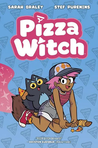 Pre-Order Pizza Witch with OK Comics Exclusive Signed Print by Sarah Graley and Stef Purenins