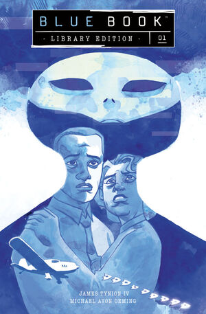 Pre-Order Blue Book Library Edition Hardcover by James Tynion IV and Michael Avon Oeming