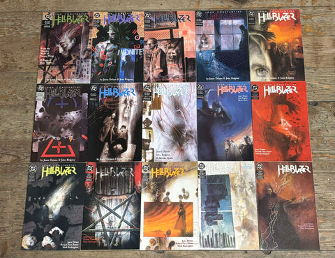 John Constantine Hellblazer #1 to #84 + 3 Specials by Jamie Delano, Garth Ennis, Steve Dillon, Sean Phillips and more