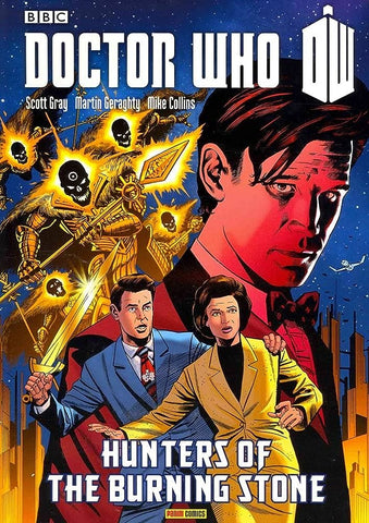 Doctor Who Hunters of the Burning Stone Paperback by Scott Gray and more