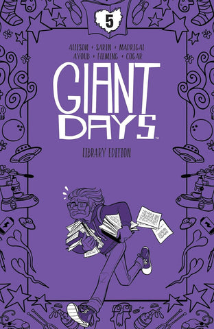 Pre-Order Giant Days Library Edition Hardcover Volume 5 by John Allison and Max Sarin