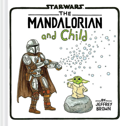 The Mandalorian and Child by Jeffrey Brown