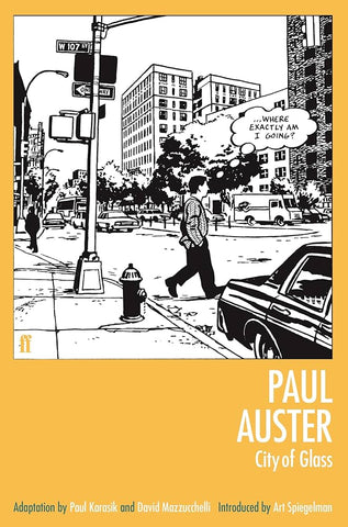 Paul Auster's City of Glass Graphic Novel by David Mazzucchelli