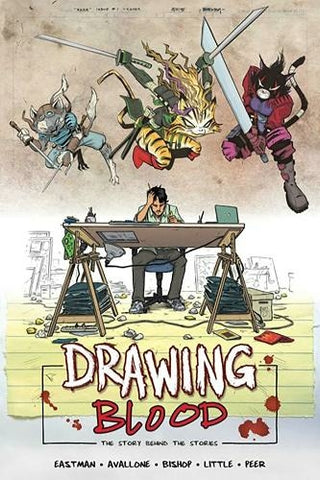 Pre-Order Drawing Blood: Spilled Ink by Kevin Eastman