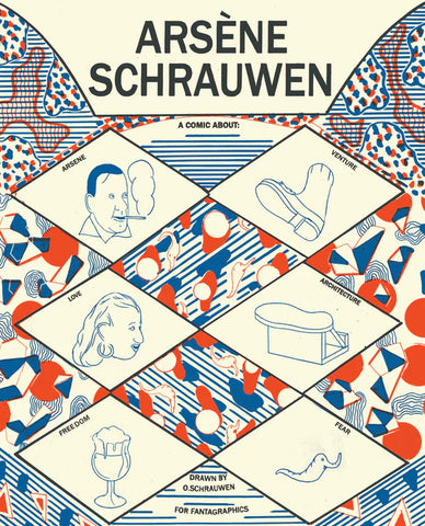 Pre-Order Arsène Schrauwen by Olivier Schrauwen