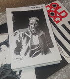 Old Dog Redact: One with OK Comics Exclusive Signed Print by Declan Shalvey