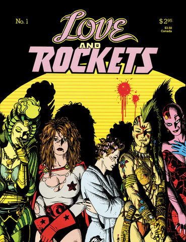 Pre-Order Love And Rockets Vol. I #1 - Facsimile Edition by Jaime Hernandez and Gilbert Hernandez