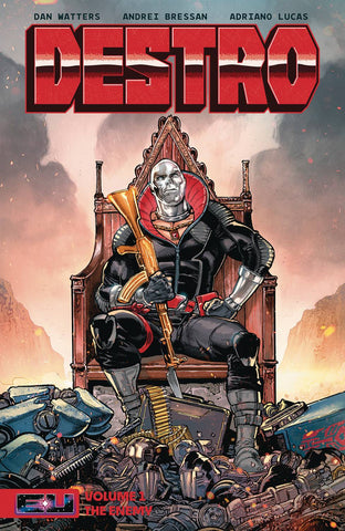 Pre-Order Destro Volume 1 by Dan Watters and Andrea Andrea Milana