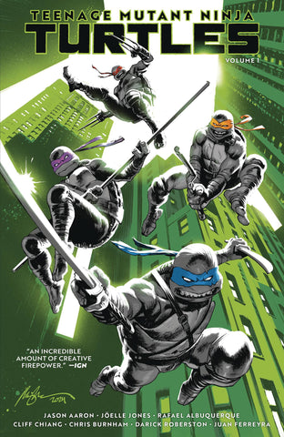 Pre-Order Teenage Mutant Ninja Turtles Volume 1: Return to New York Paperback by Jason Aaron and more
