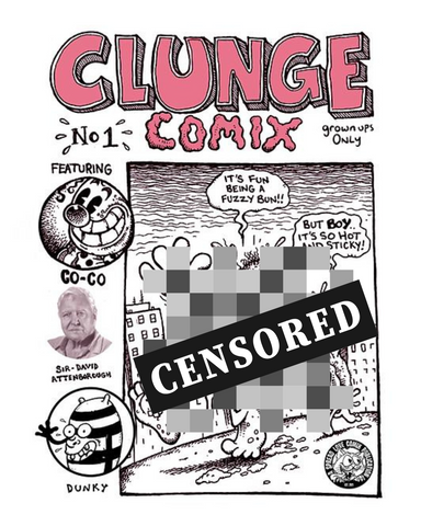 Clunge Comix by Adam Brown
