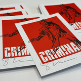 Five Gears In Reverse: A Criminal Book by Ed Brubaker with an OK Comics Exclusive Signed Print bySean Phillips