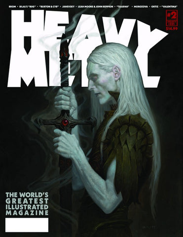 Heavy Metal #2 by Frank Forte, Enki Bilal, Janevsky, and more