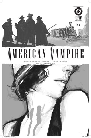 Pre-Order DC W.I.P.: American Vampire #1 by Scott Snyder, Stephen King and Rafael Albuquerque