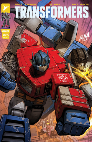 Pre-Order Transformers #26 by Robert Kirkman and Dan Mora