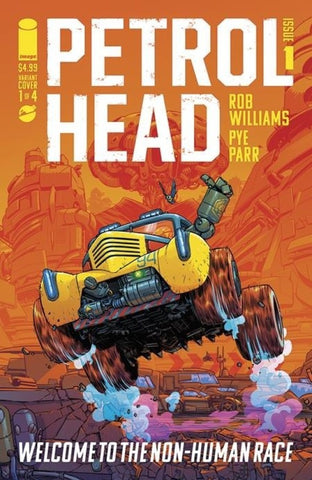 Petrol Head #1 with OK Comics Exclusive Signed Print by Rob Williams and Pye Parr