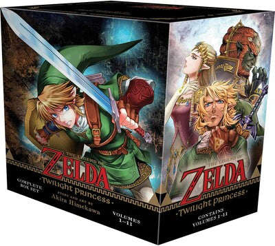 Pre-Order Legend of Zelda: Twilight Princess Complete Box Set Volumes 1 to 11 by Akira Himekawa