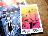 Pre-Order Paper Girls Backpack Edition Volume 1 with an OK Comics Exclusive Signed Print by Brian K Vaughan and Cliff Chiang