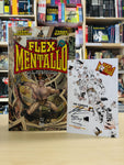 Flex Mentallo: Man of Muscle Mystery Deluxe Hardcover with OK Comics Exclusive Signed Print by Grant Morrison, Frank Quitely and Peter Doherty