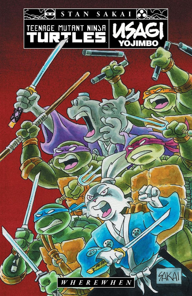 Teenage Mutant Ninja Turtlesusagi Yojimbo Wherewhen By Stan Sakai Ok Comics 