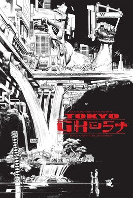 Pre-Order Tokyo Ghost Deluxe Hardcover: Black & White Edition By Rick Remender and Sean Gordon Murphy