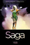 Saga Volume 4 by Brian K Vaughan and Fiona Staples