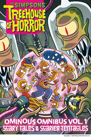 The Simpsons Treehouse Of Horror Ominous Omnibus Volume 1: Scary Tales & Scarier Tentacles