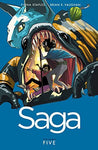 Saga Volume 5 by Brian K Vaughan and Fiona Staples