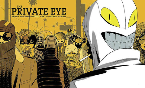Private Eye with OK Comics Exclusive Signed Print by Brian K Vaughan, Marcos Martin and Muntsa Vicente