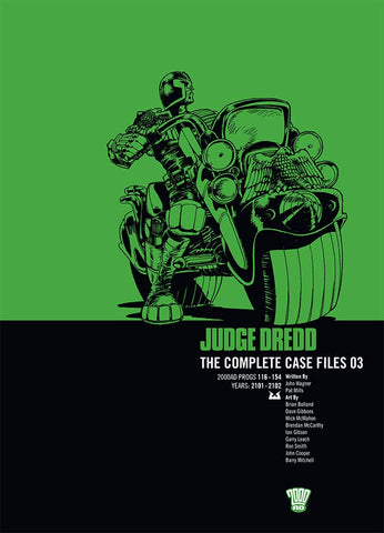 Judge Dredd Complete Case Files Volume 3
